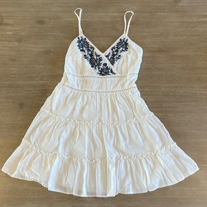 Francesca’s White Mini Dress